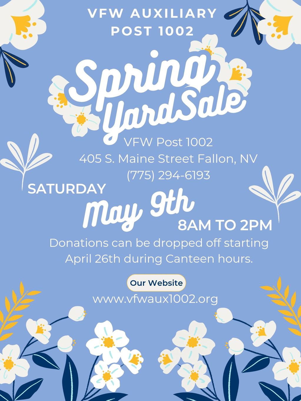 2026 Spring Yard Sale