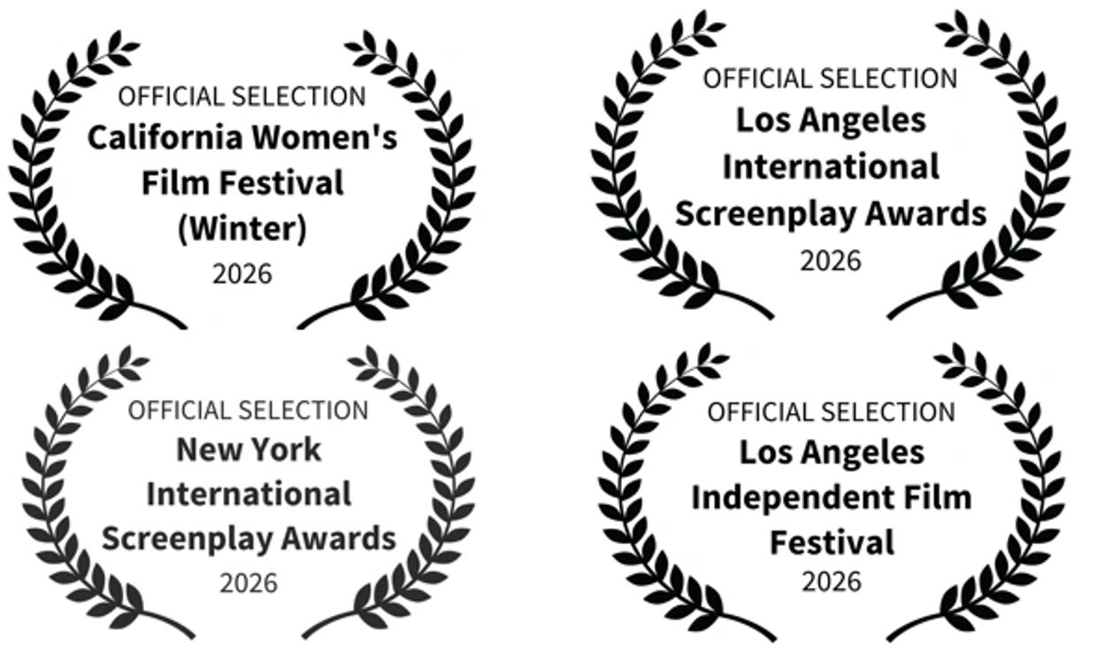 Four official selection laurel awards for film festivals in 2026.