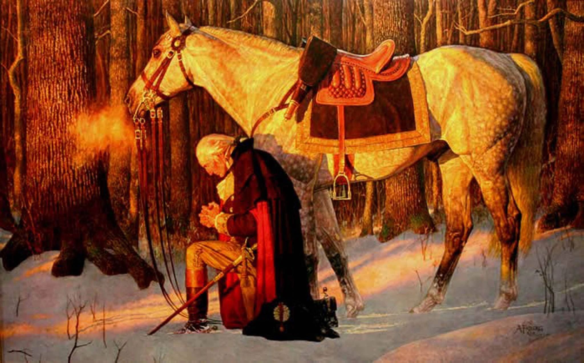 Gen George Washington Had Two Memorable Valley Forge Events 