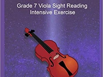 Grade 7 Viola Sight Reading Intensive Exercise, Notenlesenübungen für Bratsche Stufe 7