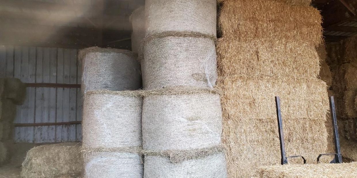 Straw, Hay, Keeney Farms