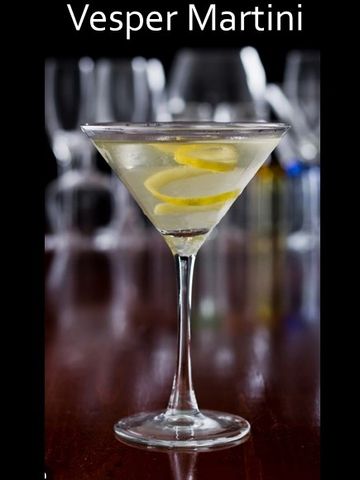 the best Vesper Martini cocktail in Horley Surrey