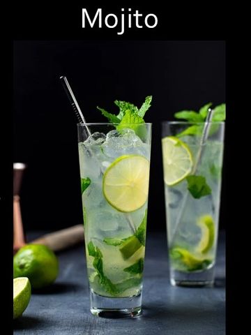 the best Mojito cocktail in Horley Surrey