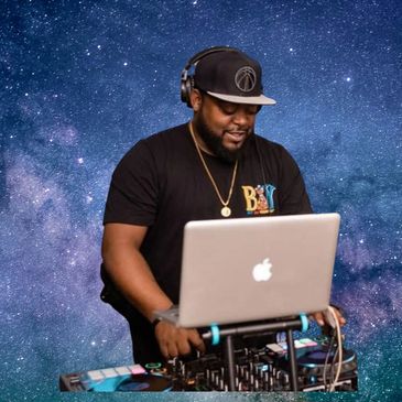 Wedding DJ performing at a private party in Bathesda Maryland. 