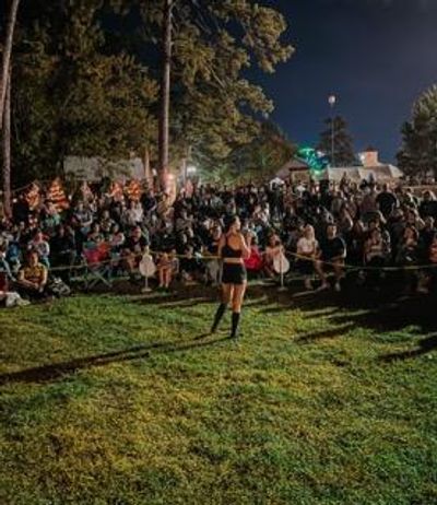 Packed Audience at the NC State Fair