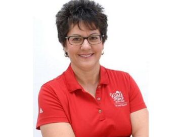 Golf lesson with Anne Marie Goslak