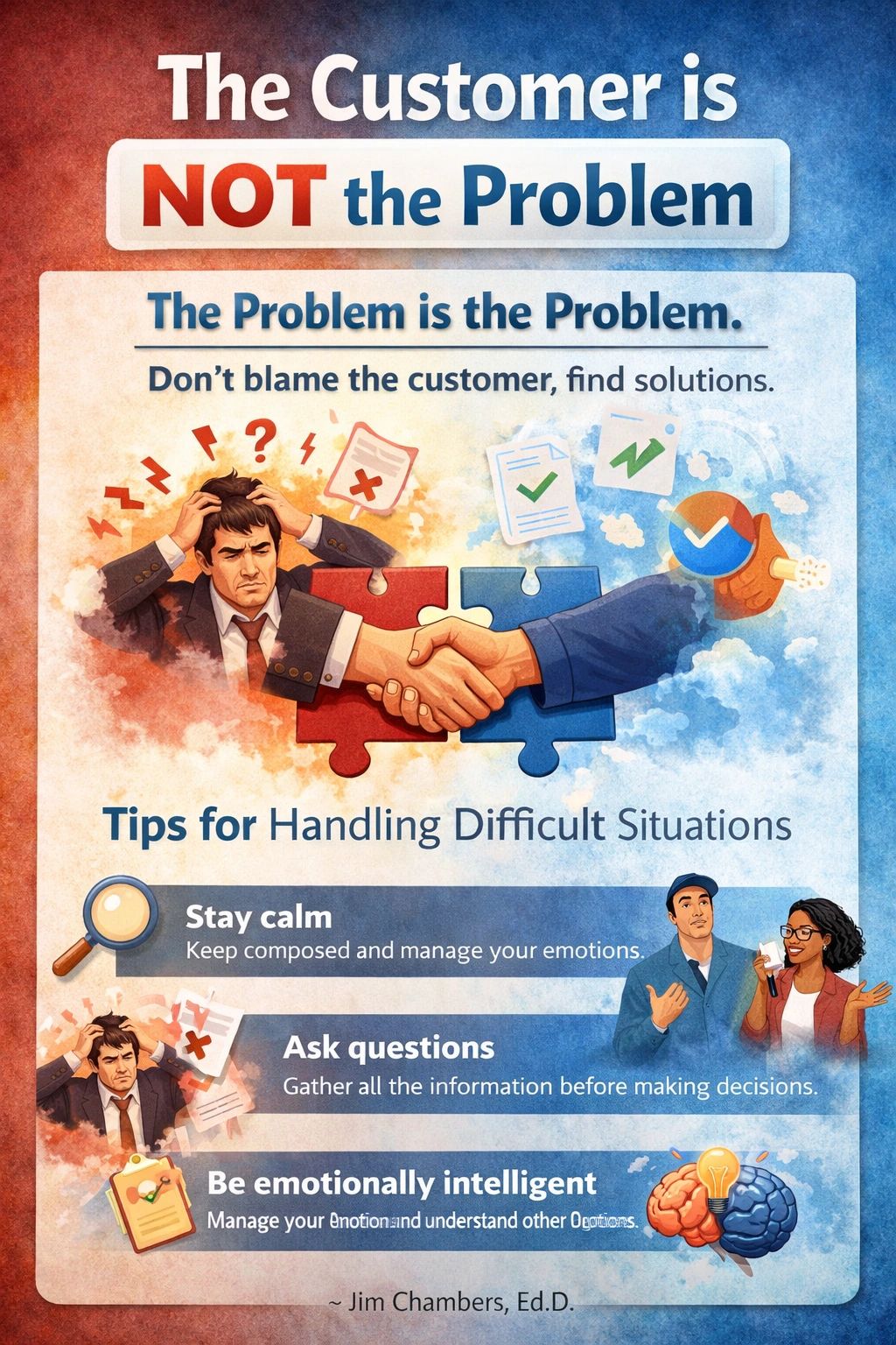The Customer is NOT the Problem