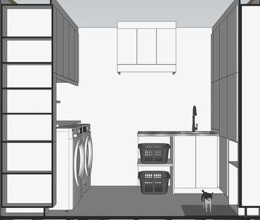 Il s'agit de la conception d'une salle de lavage prévue pour 2026.