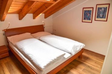 Penthouse Bedroom at Artemis Hotel Saas-Fee