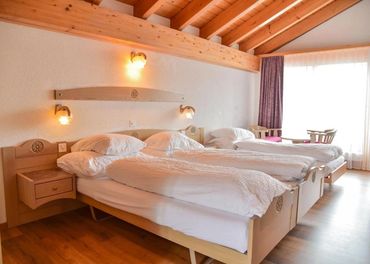 Triple Room at Artemis Hotel Saas-Fee