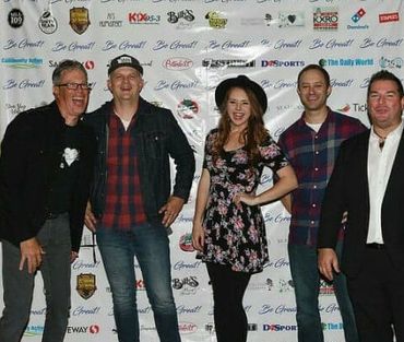 Wil with songwriters Karl Penn, Ericka Corban & Jackie Mitchell for a film by Bryan Gallinger (L-R)