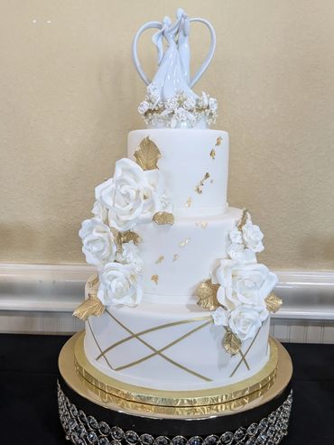 White and gold