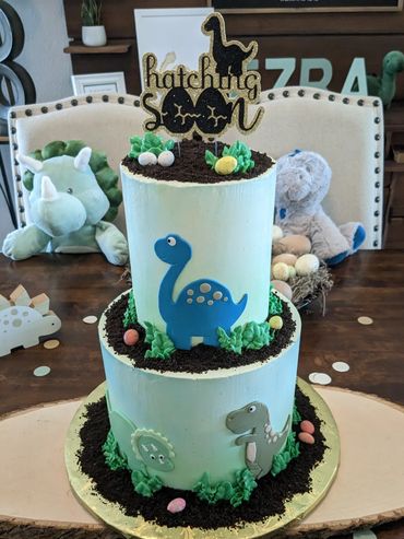 Dinosaur baby shower