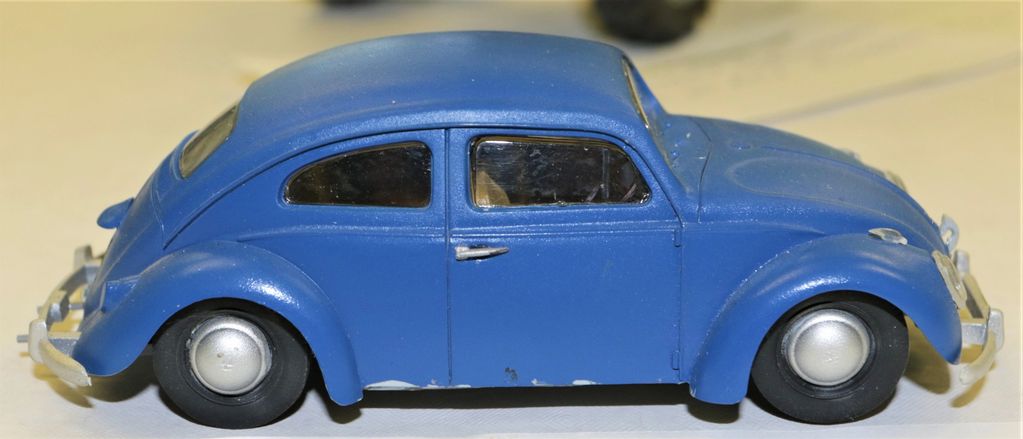 Club Member Angie Wilkinson's model of VW Beetle
