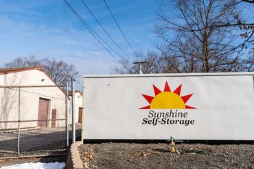 Warehouse filled with sunshine for product sales and storage

