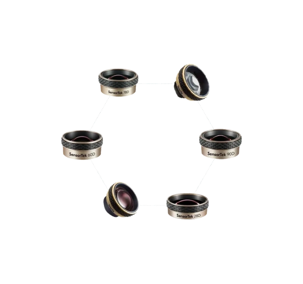 reusable bi-aspheric lens
sensortek