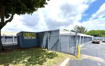 Drive by self storage units, 200 sqft to 800 sqft available. 