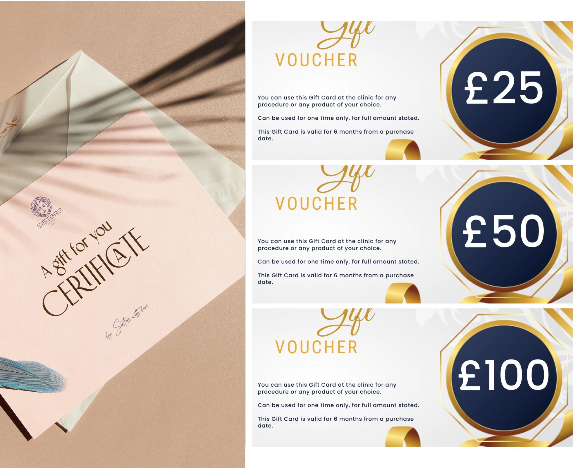 Gift card Stockport laser skin clinic treatment treat your friend family mum sister brother