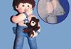 Kathleen Early - Todd & Teddy doll - can suck thumb & drop flap PJ's - crochet pattern