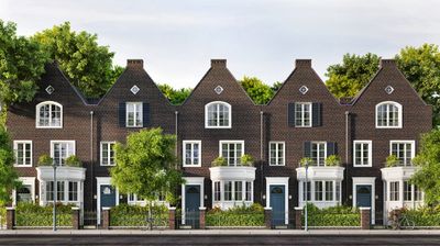 Front view of Five Residential properties