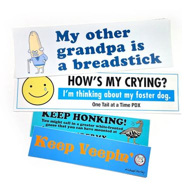 custom printed bumper stickers