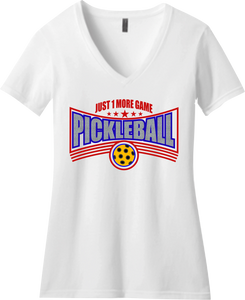 Love Pickleball? So do I! We have a variety of men's and ladies Tees and visors...