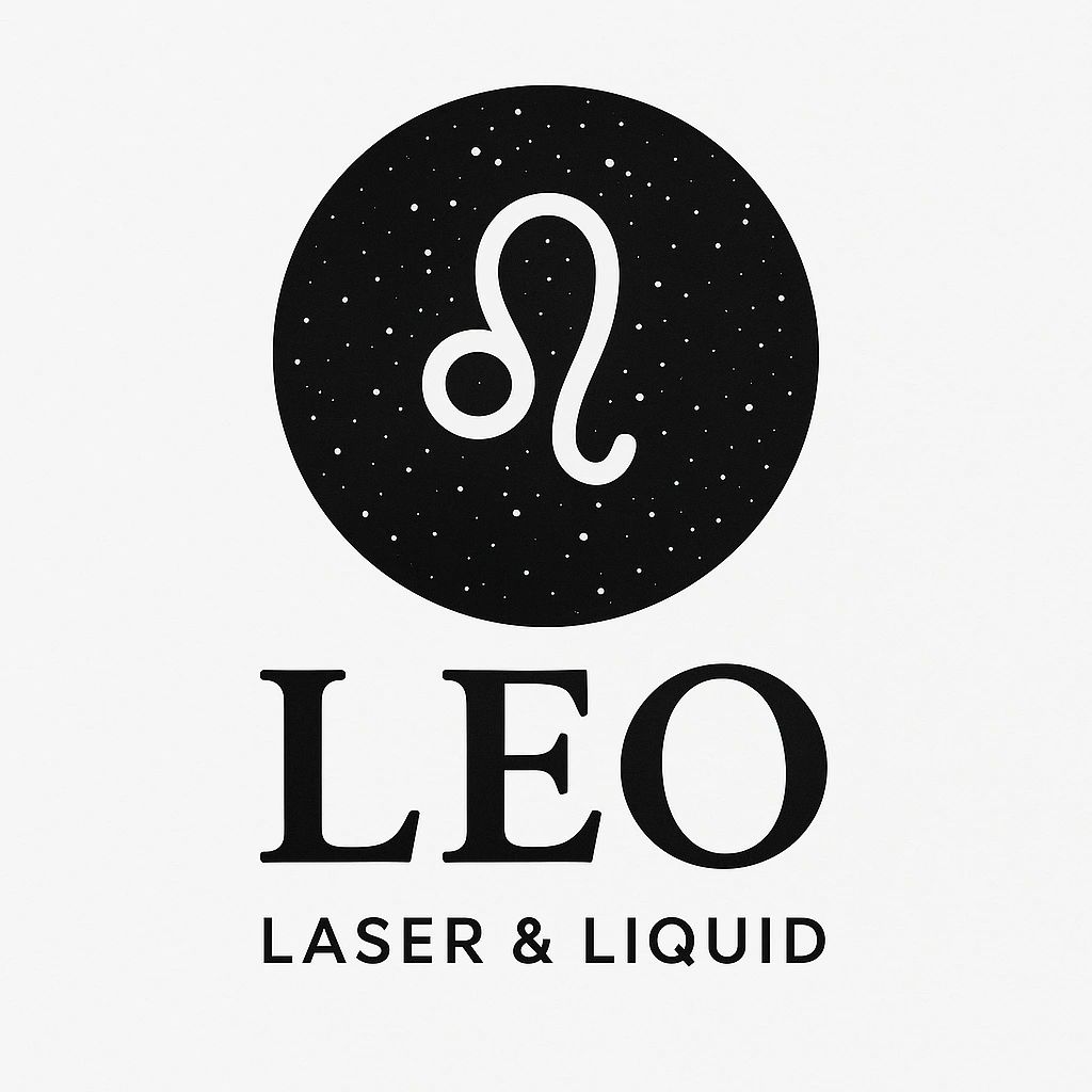 Clean, professional medical spa treatment room with neutral tones at LEO LASER & LIQUID in Henderson