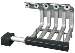 Fireplace heater for wood burning fireplaces.