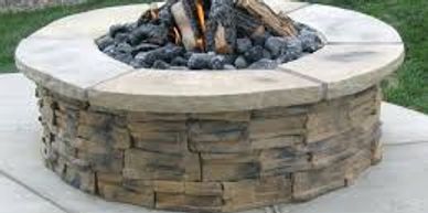 Outdoor fire pit, Outdoor fire place, paver fire pit, fire pit