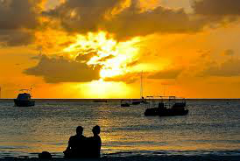 Barbados sunset