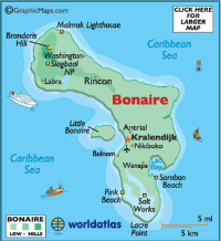 Bonaire Map