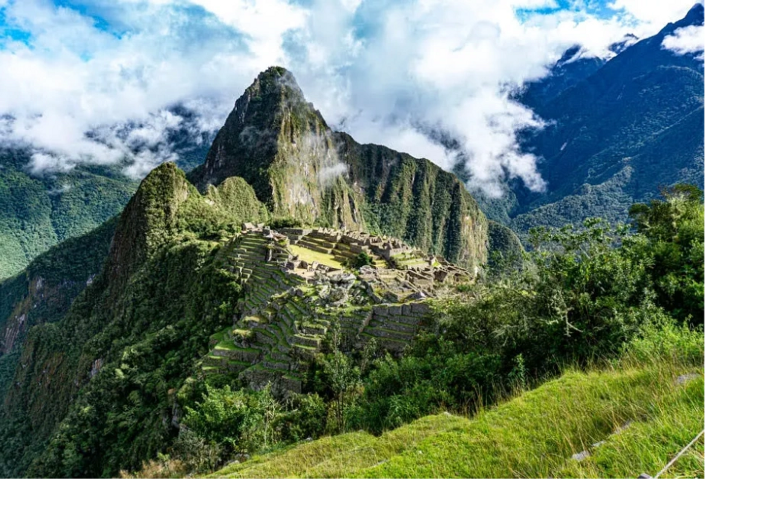 Machu Picchu "the lost City of the Incas", the Crown Jewel of the Incas set in the Sacred Valley