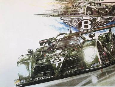 Racing illustration from Dr. Contrast