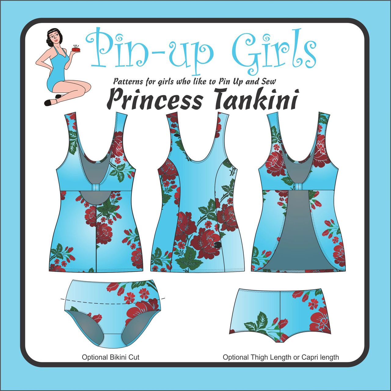 Princess Tankini pattern by Beverly Johnson