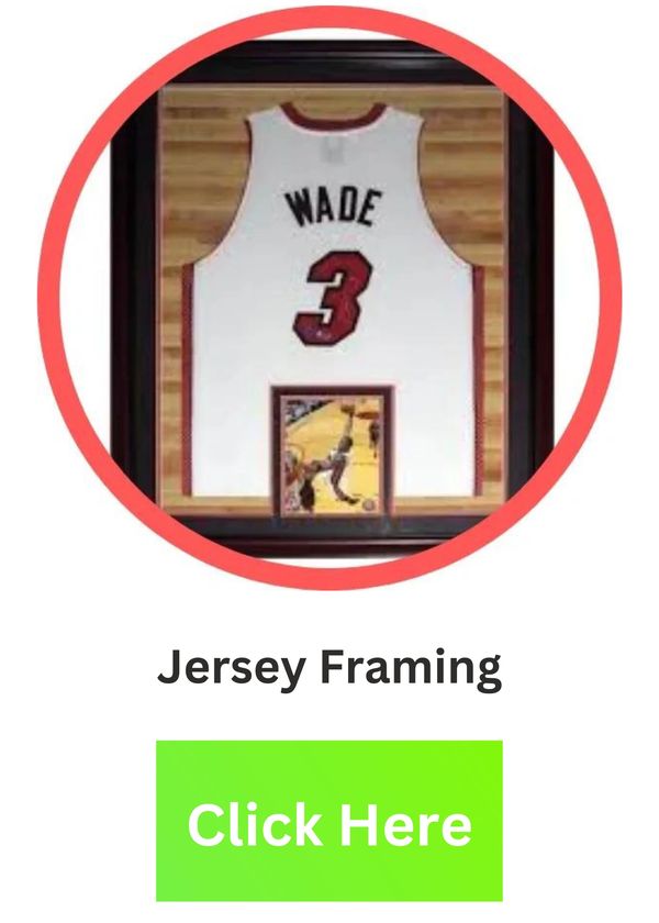 Sports Team Jersey Framing Miami, Florida - Frames To Go Miami –  framestogomiami