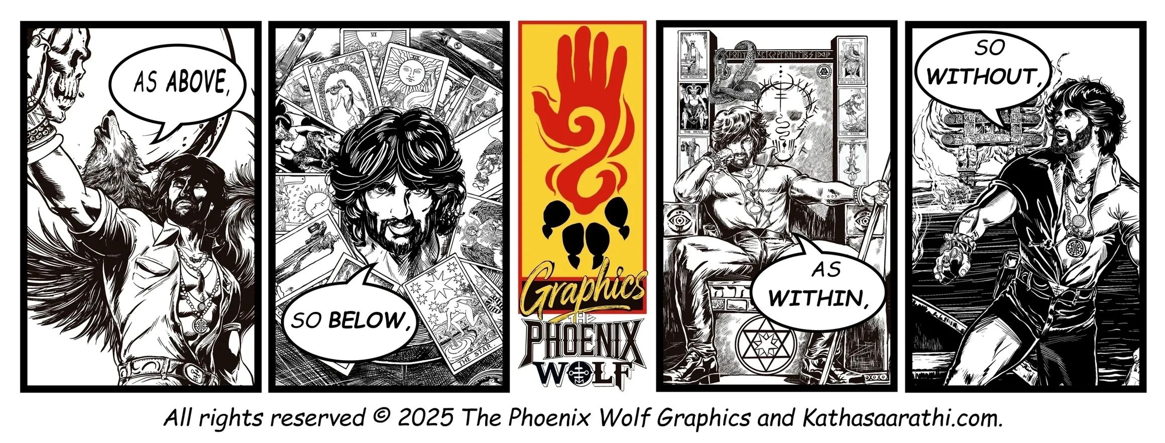 THE PHOENIX WOLF GRAPHICS