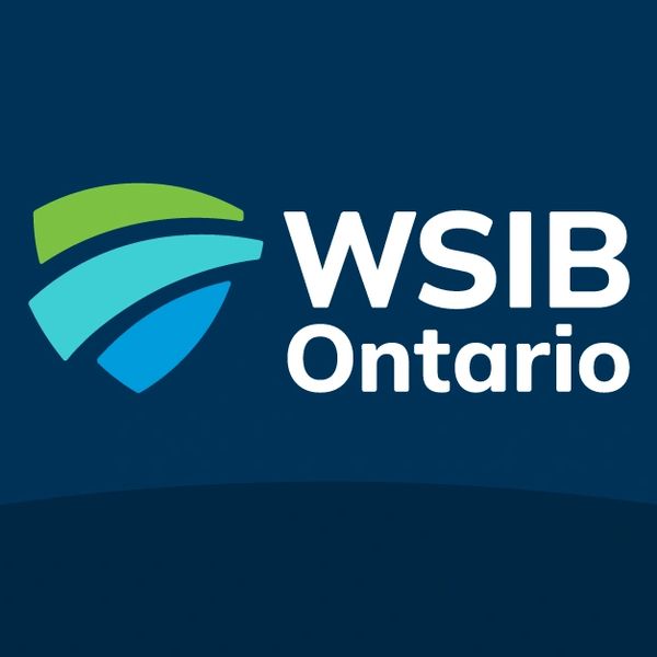 WSIB Ontario logo with green and blue design.