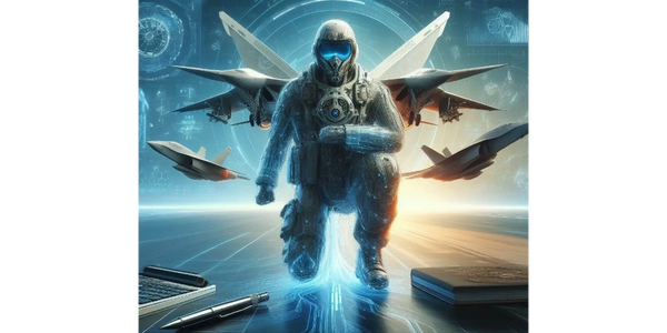 A future airman controlling future fighters.