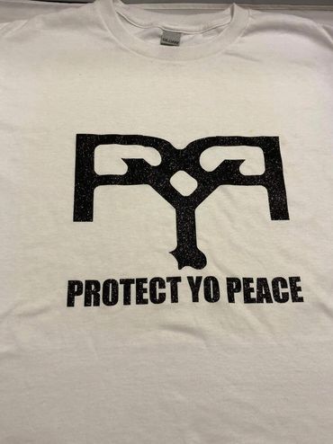 Black glitter PYP shirt