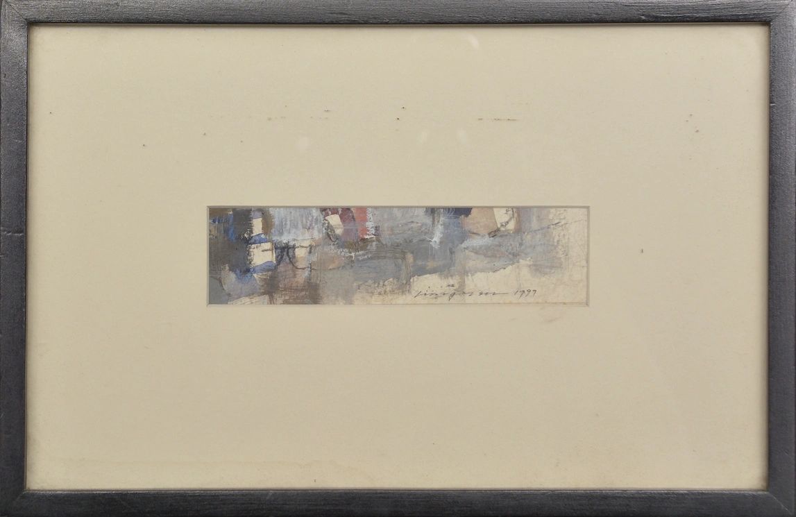 Alfredo Liongoren
Untitled
Watercolor on Paper
1.96in x 7.10in or 5cm x 18cm
1997