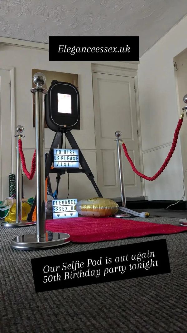 Selfie Pod hire London