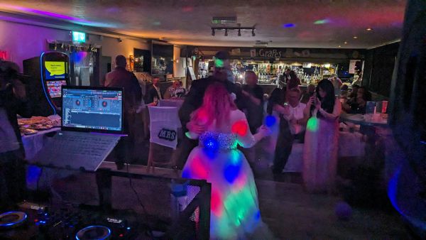 Great wedding reception we did for Ben & Dee 