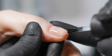 Gel nail polish manicure auckland