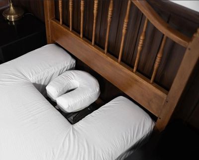 Nine inch mattress with Headboard, with proper airflow