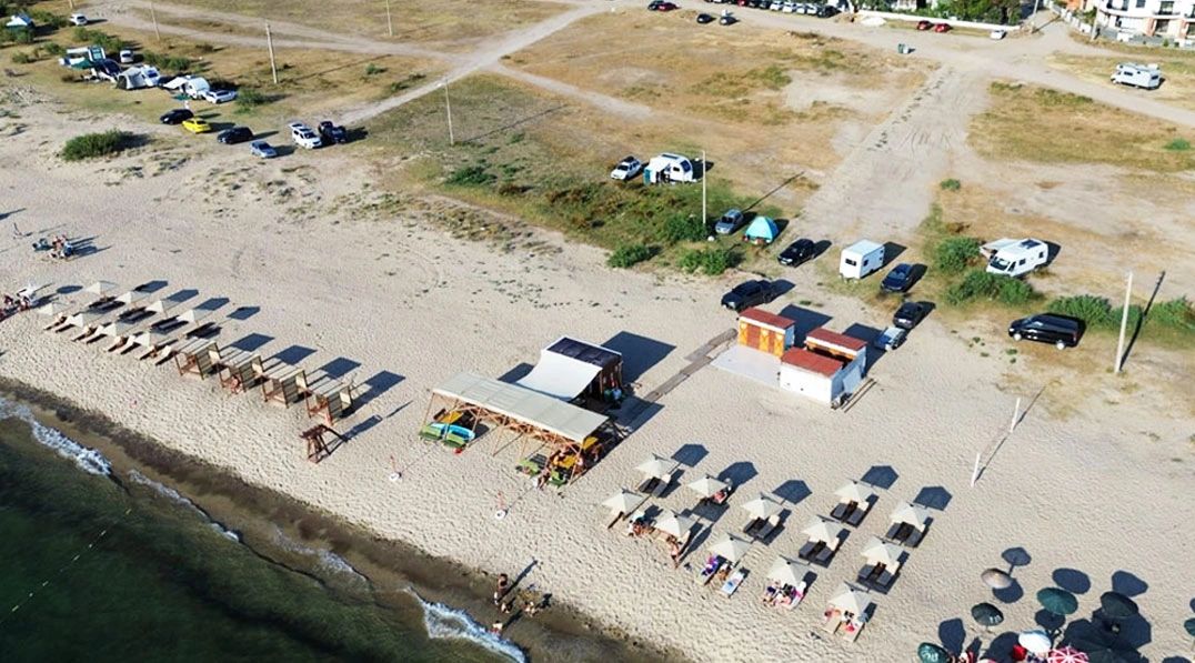 Saros Körfezi Enez Altınkum Plajlar mevkiinde DAMA Beach keyfi ve ayrıcalığı  
