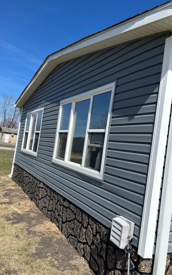 Siding and windows