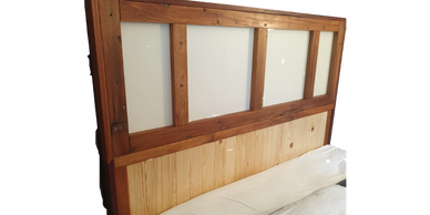 Custom built head board