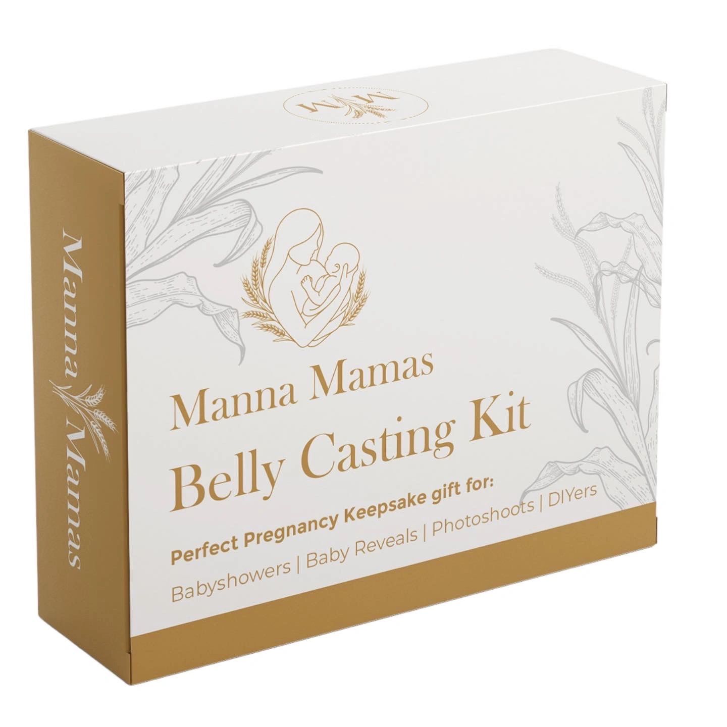 Manna Mamas - Belly Casting Kit, Pregnancy Belly Cast