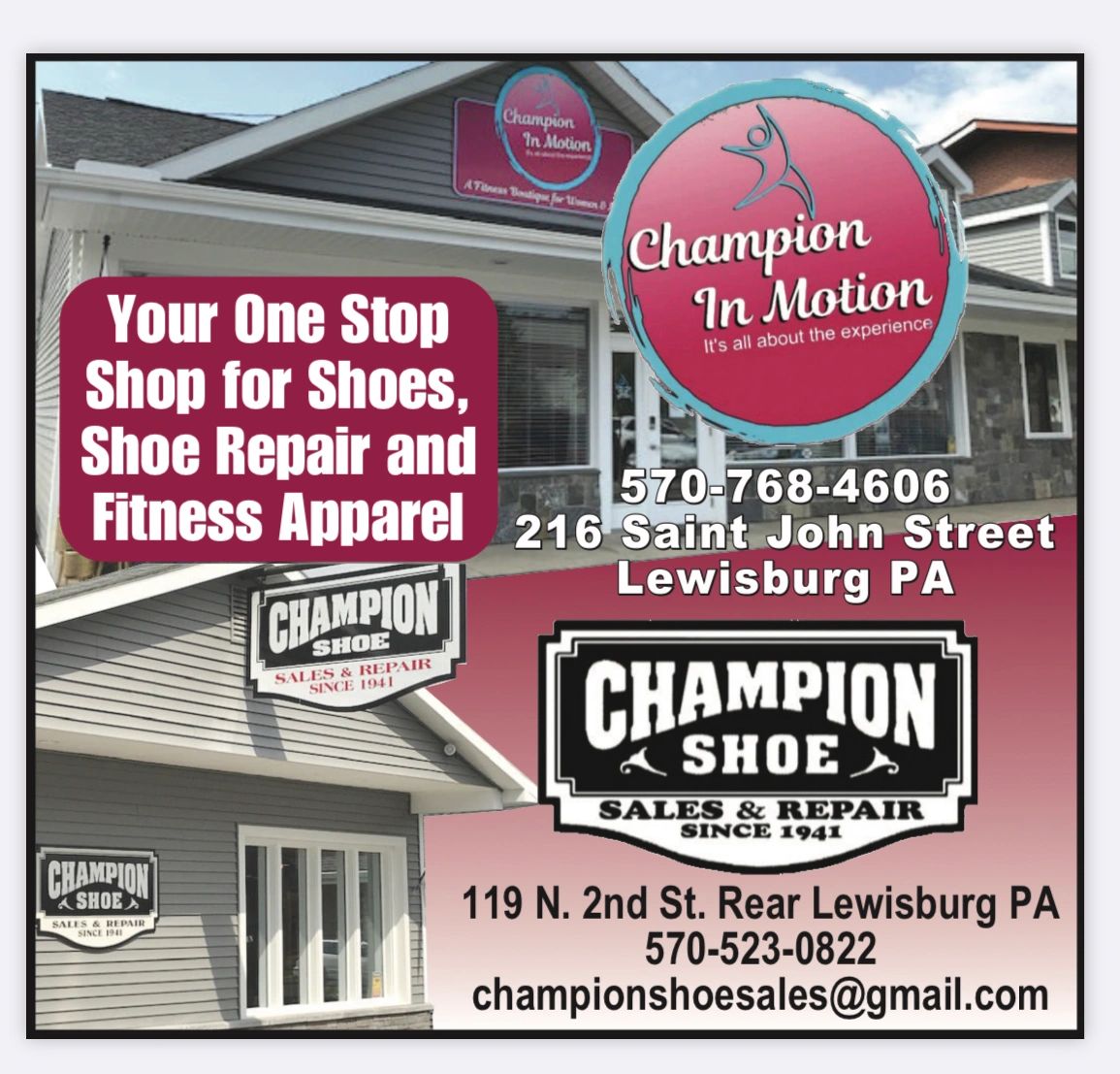 Champion Shoe Sales  Repair