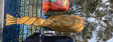 Sculpture at Yabby Lake 